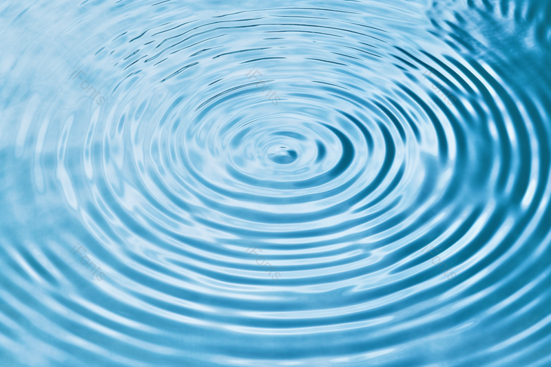 蓝色清爽的水滴水波纹效果背景图,高清,摄影图,摄影图片,图片大全,摄影图免费下载